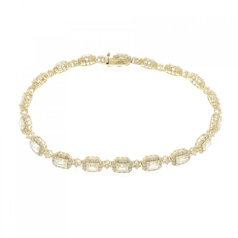 K18YG Vòng tay kim cương 6.20CT - Hàng hiệu Chính hãng 879106