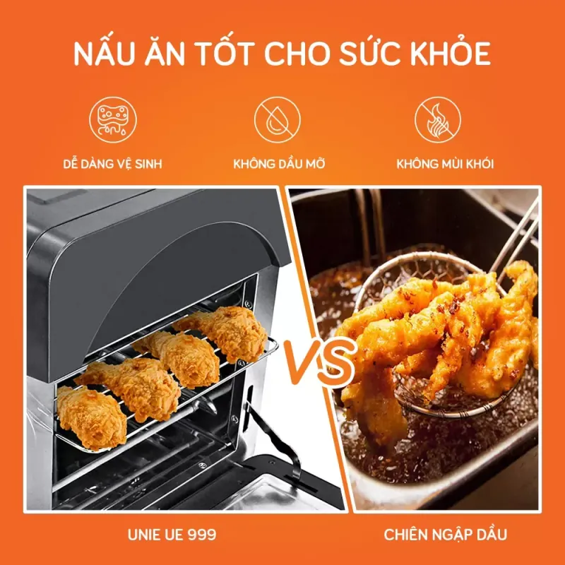 Nồi chiên không dầu UNIE UE-999 931565