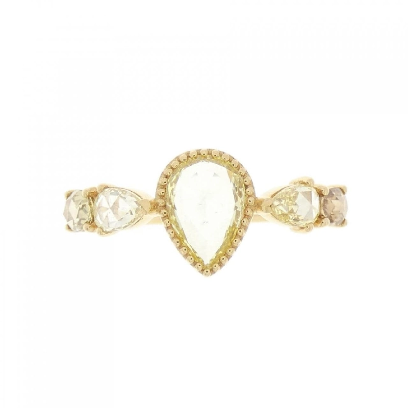 Nhẫn kim cương K18YG 0.73CT - Hàng hiệu Authentic 860295