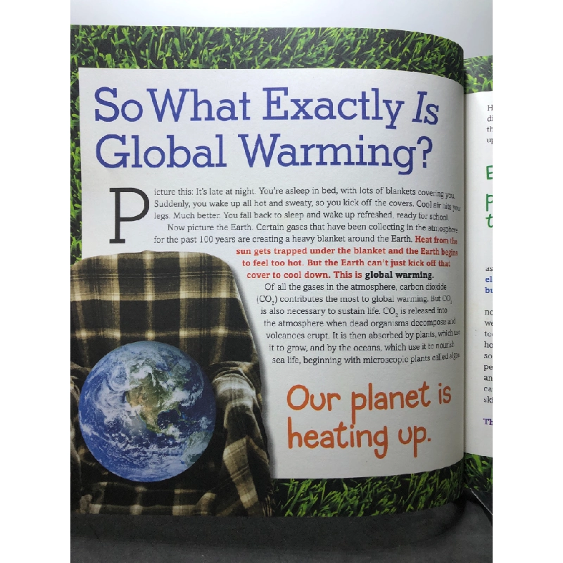 The Down-to-Earth Guide to Global Warming Scholastic mới 80% rách bìa nhẹ Laurie David and Cambria Gordon HPB2707 NGOẠI VĂN 350763