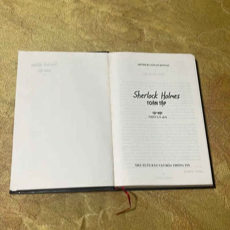 SHERLOCK HOLMES TOÀN TẬP ( trọn bộ 3 tập )- SIR ARTHUR CONAN DOYLE  756284