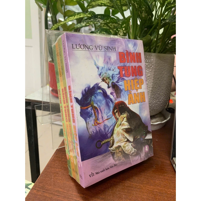 BÌNH TUNG HIỆP ẢNH (BỘ 4 TẬP) - LƯƠNG VŨ SINH 538946