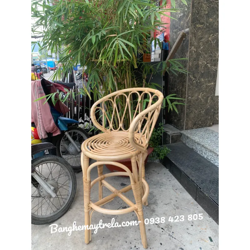 Ghế quầy bar mây tre 573594