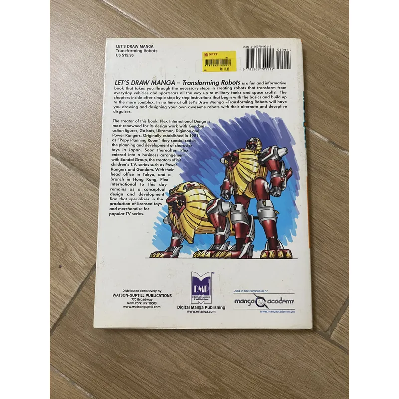 Sách Lets draw Manga Transforming robots  590823