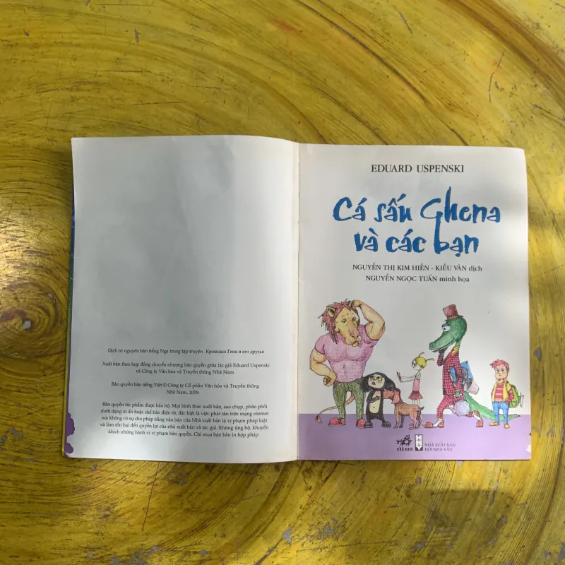  CÁ SẤU GHENA VÀ CÁC BẠN - EDUARD USPENSKI 937251