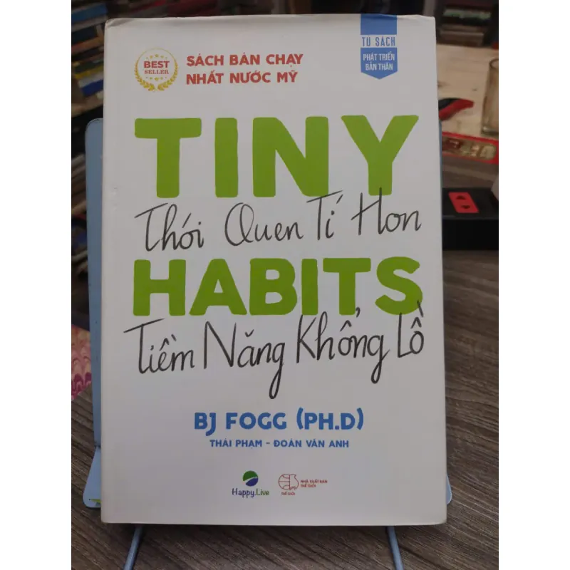 Sách: Tiny Habits – Thói quen tí hon, tiềm năng khổng lồ - PH.D BJ Fogg (A2) 589266