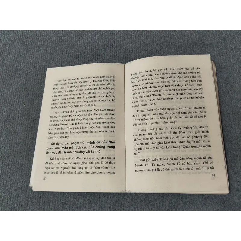 ẢNH HƯỞNG CỦA NHO GIÁO ĐỐI VỚI CHỦ NGHĨA YÊU NƯỚC VIỆT NAM TRUYỀN THỐNG 717929