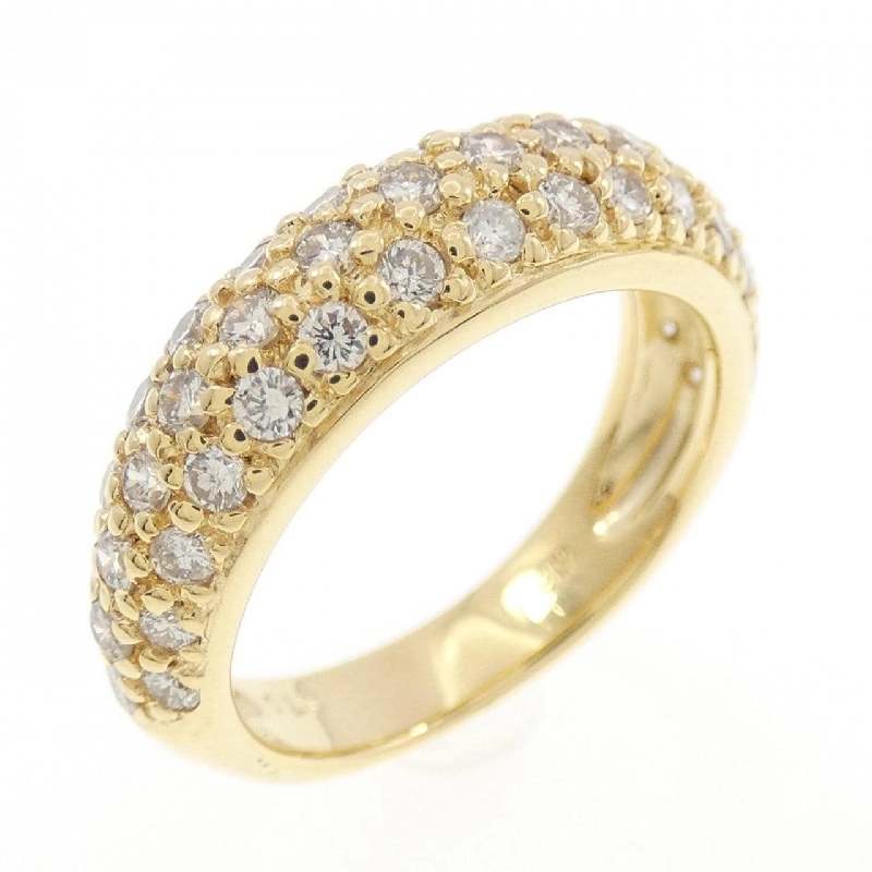 Nhẫn kim cương Pavé K18YG 0.70CT - Hàng hiệu Chính hãng 848727