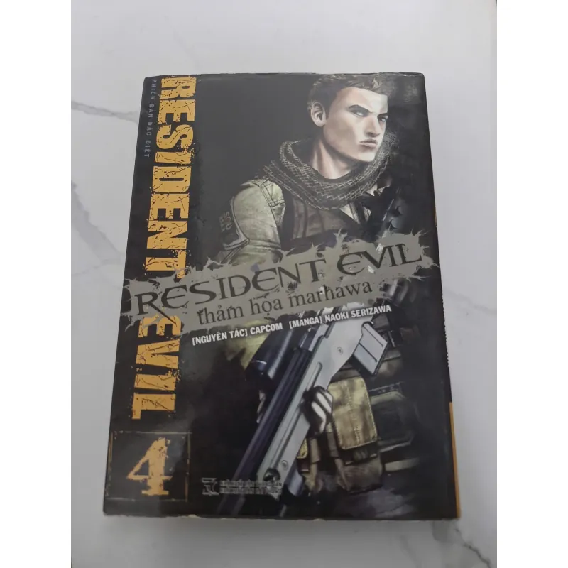 Resident Evil: Thảm họa marhawa (Tập 4) - Capcom & Naoki Serizawa - Manga / Kinh dị 607060
