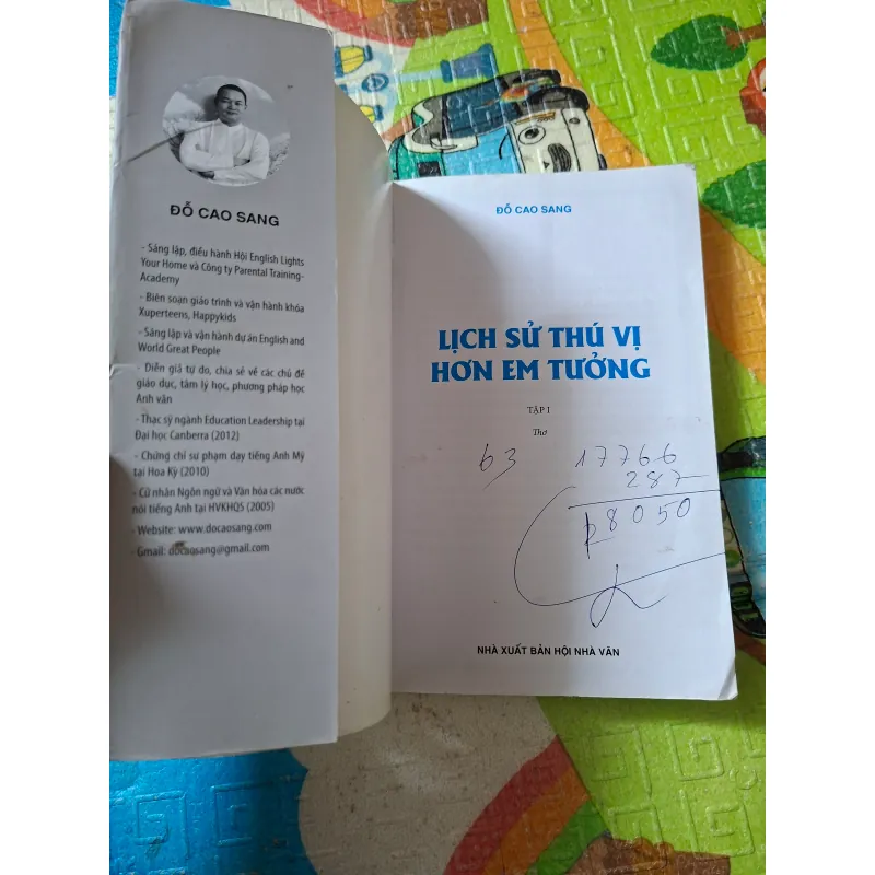 Lịch sử thú vị hơn em tưởng - Tập I 791731