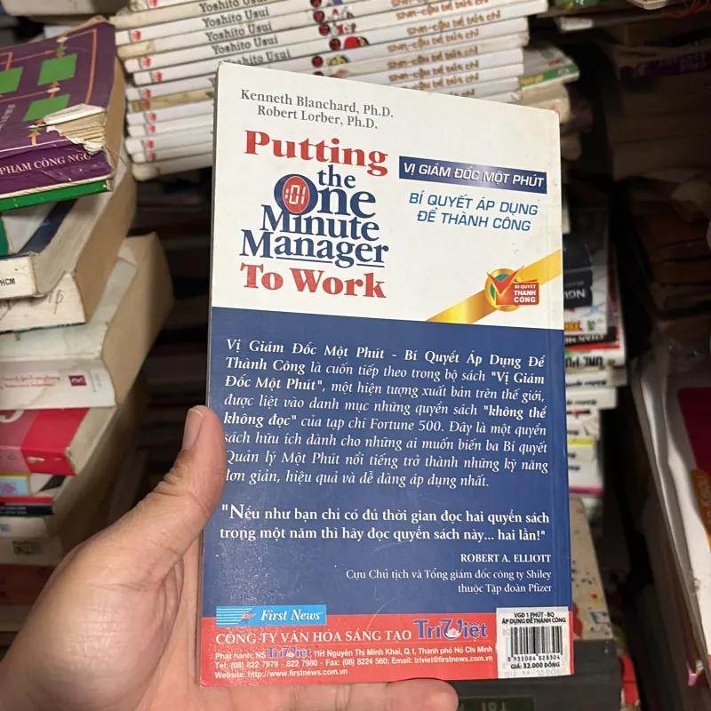 II Sách Kỹ Năng: Vị Giám Đốc Một Phút _ Bí Quyết Áp Dụng Để Thành Công - 2007 779253