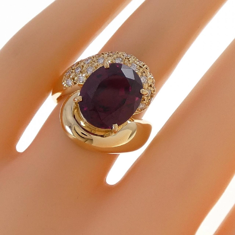 Nhẫn Garnet Tasaki 5.93CT - Hàng hiệu Chính hãng 836419