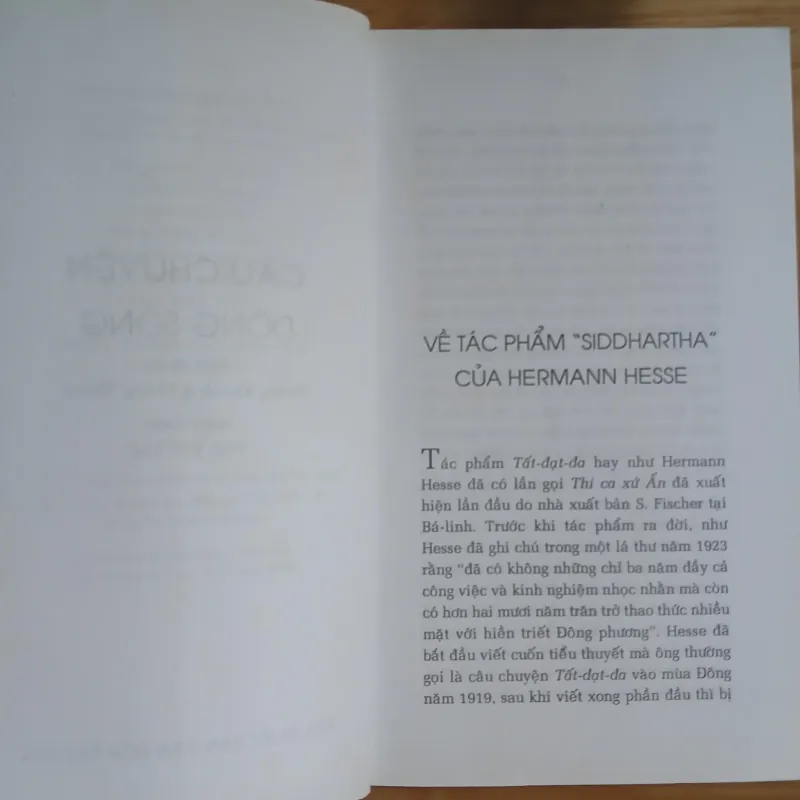 Câu Chuyện Dòng Sông - Hermann Hesse 1005567