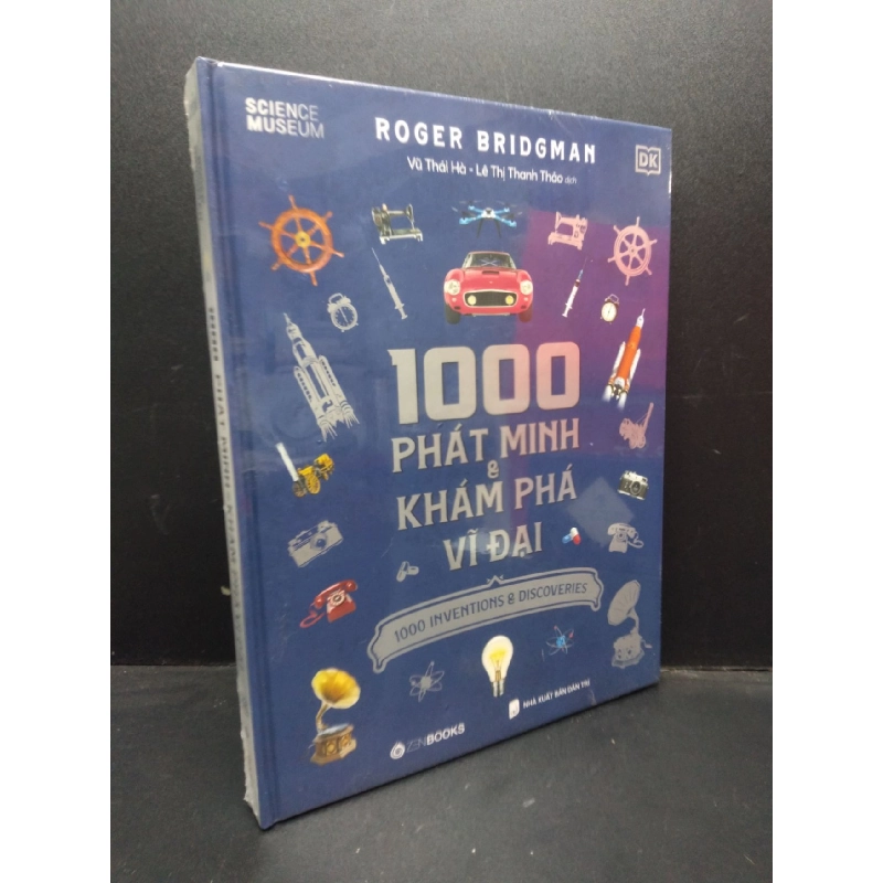 1000 Phát Minh Và Khám Phá Vĩ Đại Roger Bridgman mới 100% HCM1903 khoa học 913849