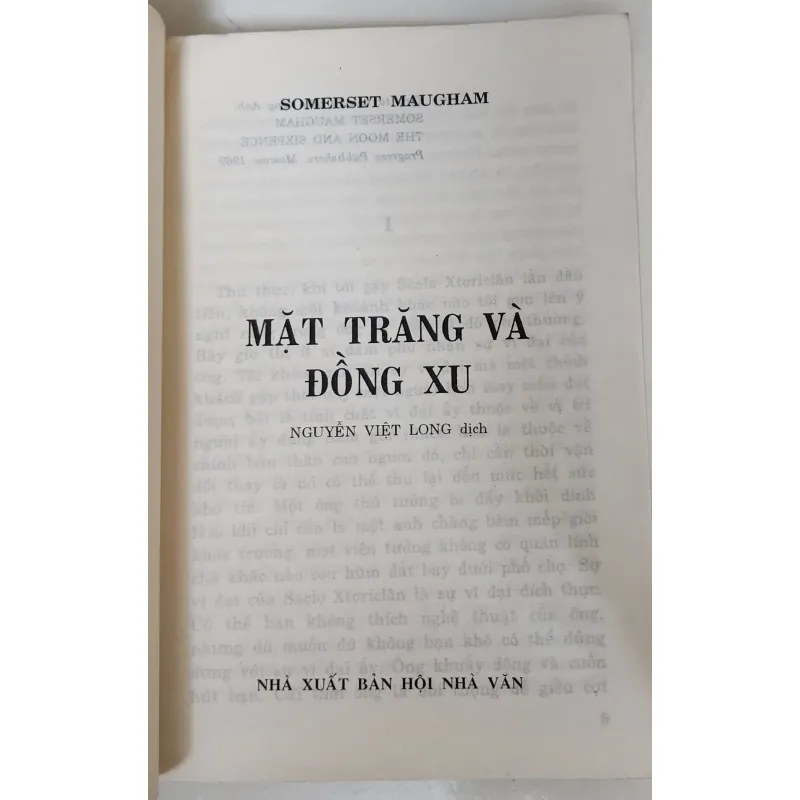 Tiểu thuyết Anh MẶT TRĂNG VÀ ĐỒNG XU (William S. Maugham) 790971