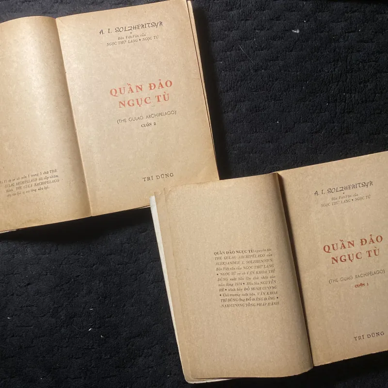 [ sách xưa] Quần đảo Ngục tù-Solzhenitsyn (th giải Nobel 1970 1037298