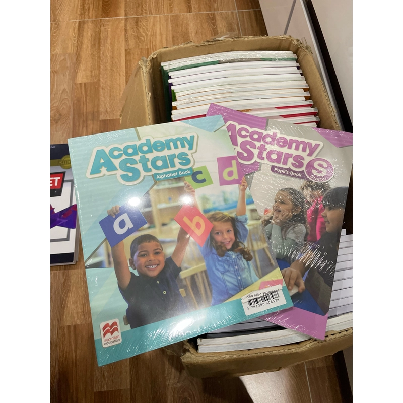 Bộ sách bản quyền các cấp độ Academy Star Starter,1,2,3,4,5,6 534233