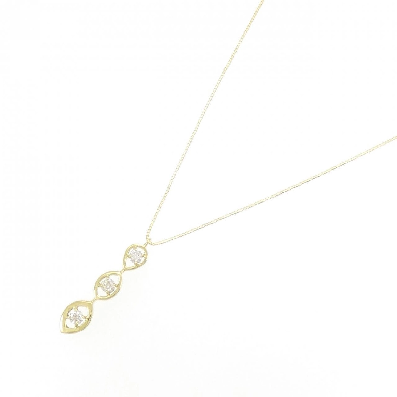 K18YG Dây chuyền kim cương 0.20CT - Hàng hiệu Chính hãng 862589