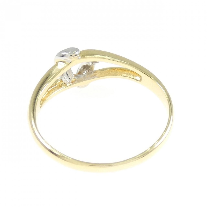 Nhẫn kim cương K18YG/K18WG 671377