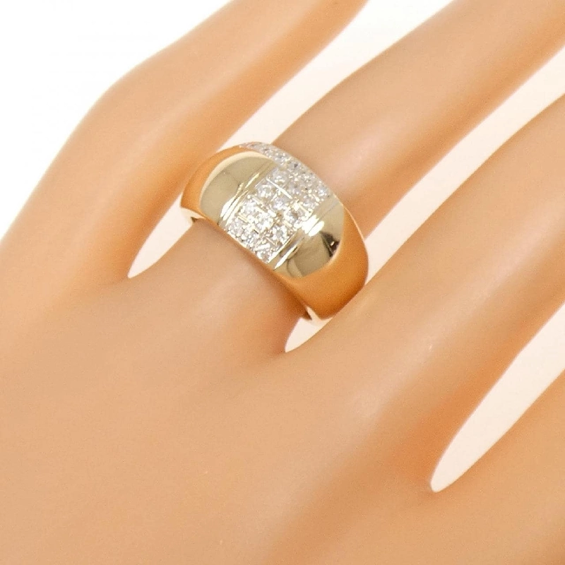 Nhẫn kim cương K18YG/K18WG 0.31CT 669536