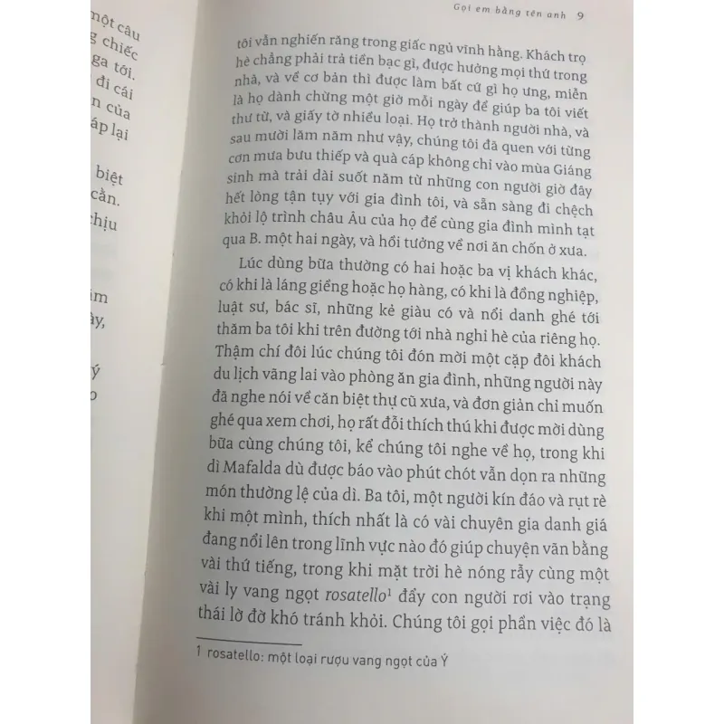 Sách Gọi em bằng tên anh – André Aciman mới 90% 1006247