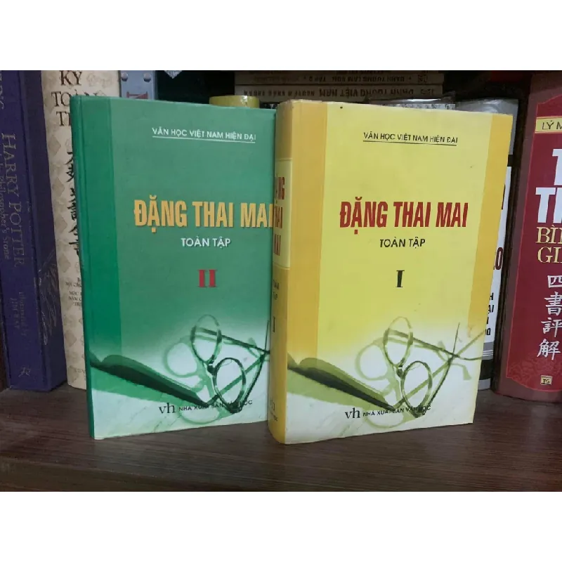 Đặng Thái Mai Toàn Tập (bộ 2 tập bìa cứng) -NXB Văn Học 2004 -bìa cứng,khổ 16x24cm , 792+997 trang -Sách lưu kho còn đẹp STB1610 Blogmeo 27525 587502