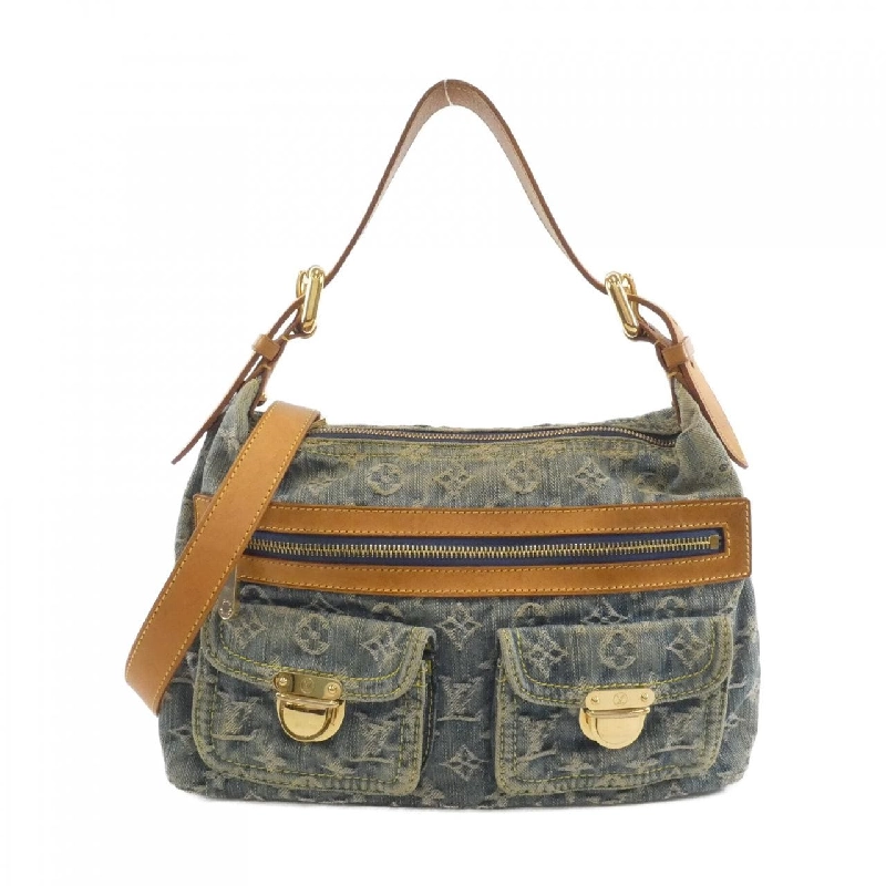 Túi xách vai Louis Vuitton Monogram Denim Baggy PM M95049+J54316 - Hàng hiệu Authentic 765350