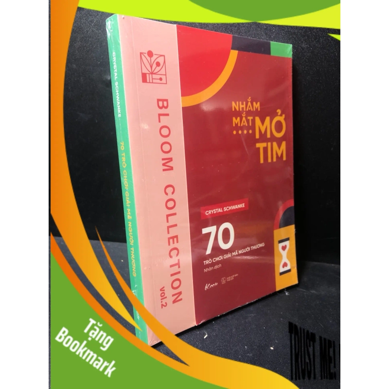(TẶNG BOOKMARK) Nhắm mắt mở trái tim Crystal Schwanke mới 90% nguyên seal RBK2511 949290