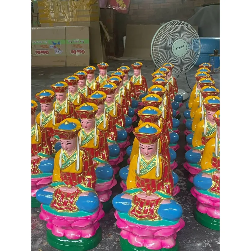 GIEO DUYÊN TƯỢNG ĐỊA TẠNG NGỒI 30CM ĐẤT NUNG MỚI 100% 932221