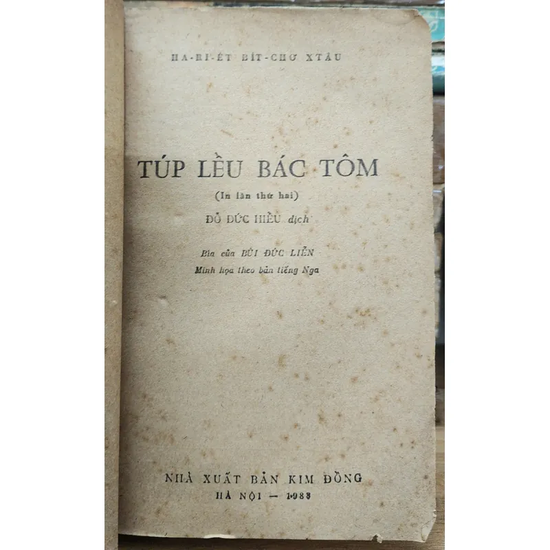 Tác phẩm văn học kinh điển Mỹ: TÚP LỀU BÁC TOM (Sách đẹp, tranh vẽ minh họa) 716928