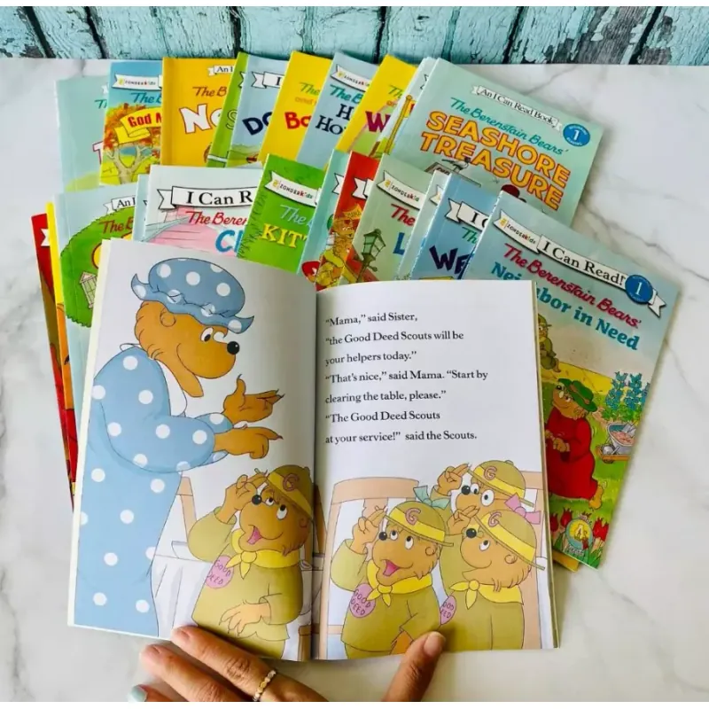 Sách - I Can Read The Berenstain Bears 34 quyển 956955