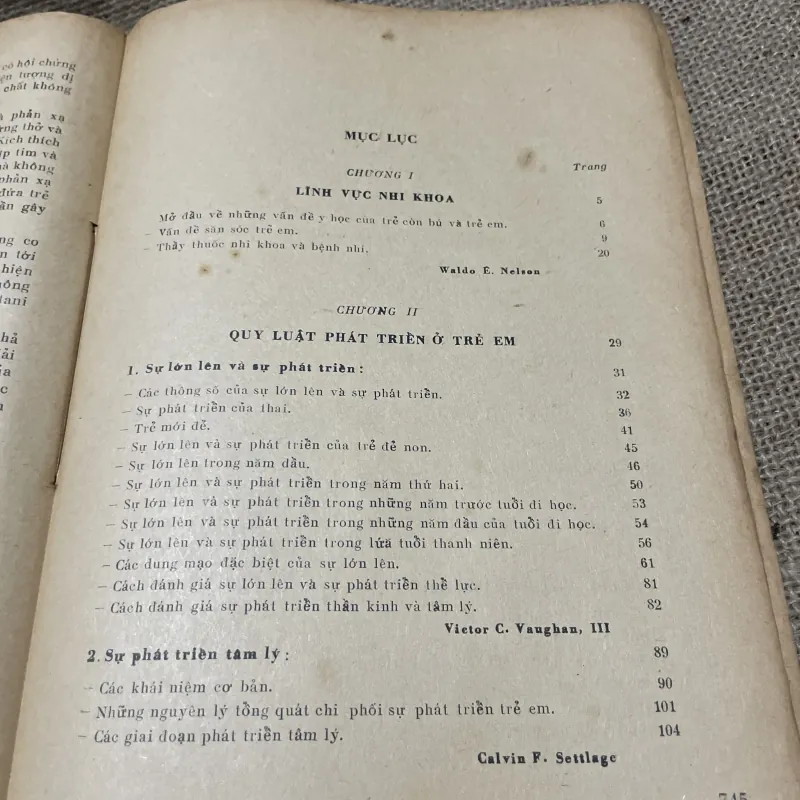 Khái luận về nhi khoa - -Tập 1- WALDO E. NELSON - 750 trang, khổ lớn  799768