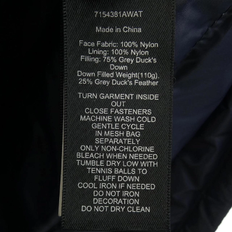 Áo khoác lông vũ RLX 642420