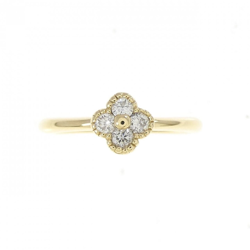 Nhẫn kim cương hoa K18YG 0.17CT - Hàng hiệu Authentic 851167