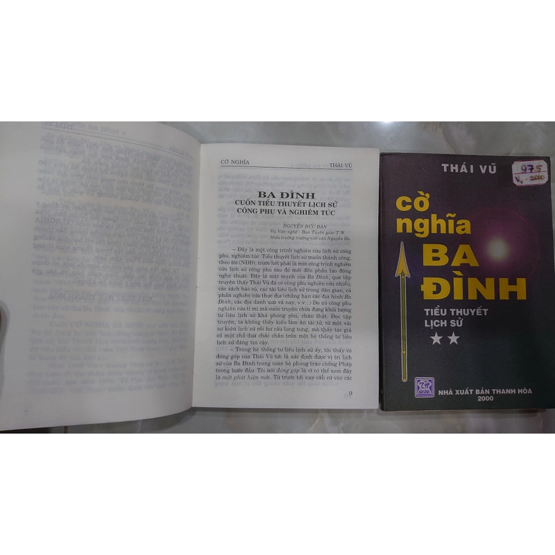 CỜ NGHĨA BA ĐÌNH: Tiểu thuyết lịch sử (Bộ 2 tập).
Tác giả : Thái Vũ 273718