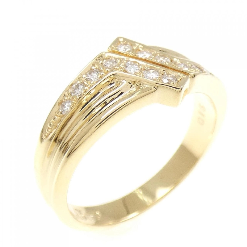 Nhẫn kim cương K18YG 0.15CT 668898