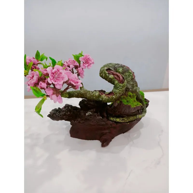 HOA ĐÀO BONSAI ĐẤT SÉT 799553