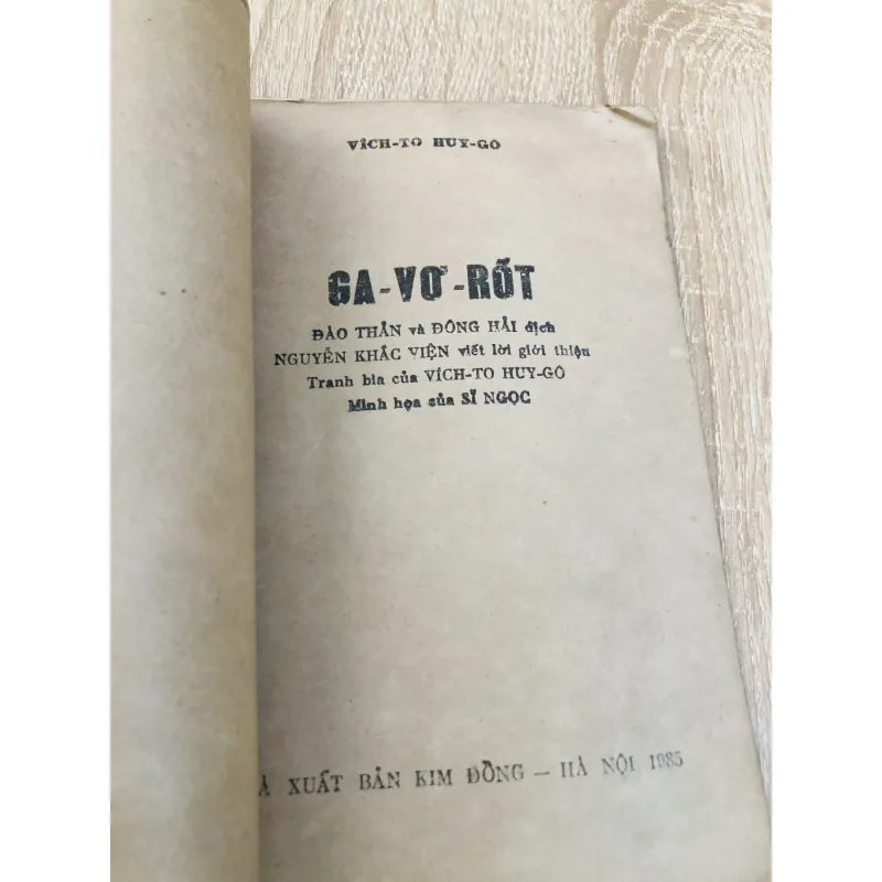 GA VƠ RỐT ( NXB Kim Đồng 1985) 929038