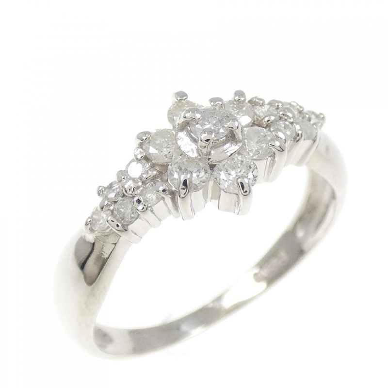 Nhẫn kim cương hoa PT900 0.32CT - Hàng hiệu Authentic 849465