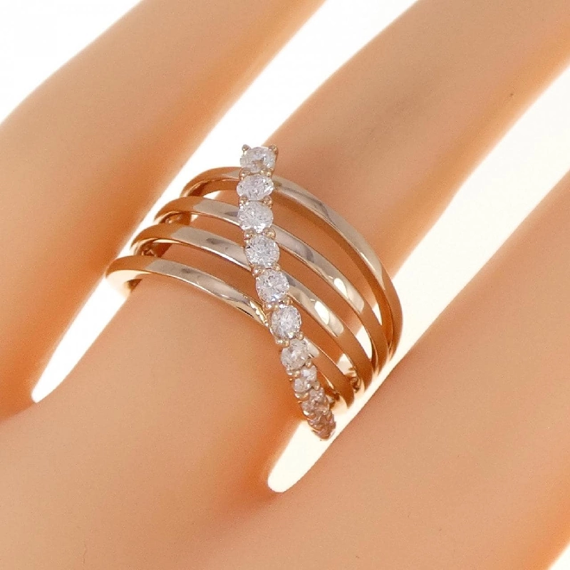 Nhẫn kim cương K18PG 0.50CT 673141