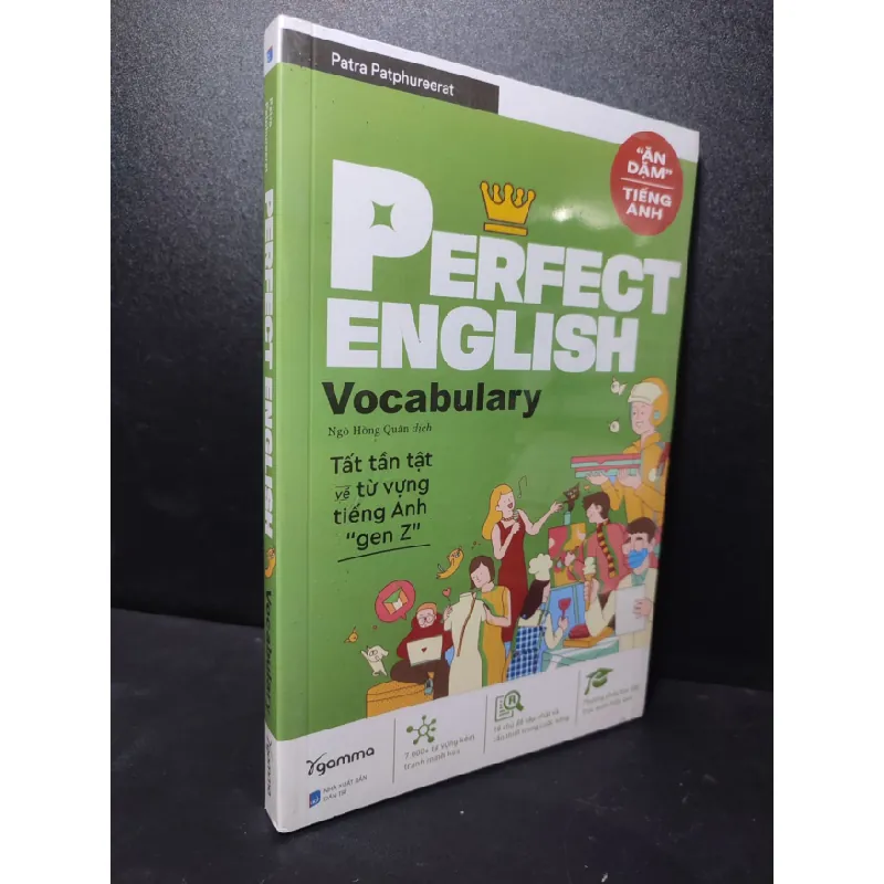 [Sách Cũ SCGR] Perfect english vocabulary: Tất tần tật về từ vựng tiếng anh "gen Z" Patra Patphureerat mới 100% HCM2301 tiếng anh 679032