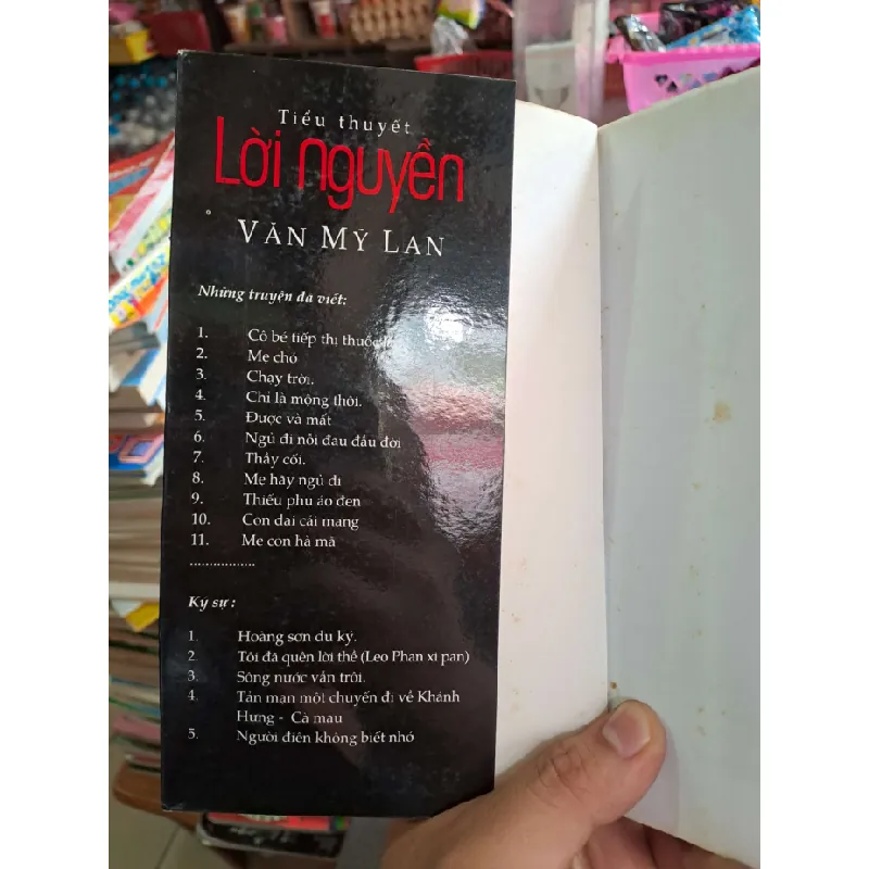 Lời nguyền - Văn Mỹ Lan - 2011 mới 80% ố - VĂN HỌC - HCM0111 629639
