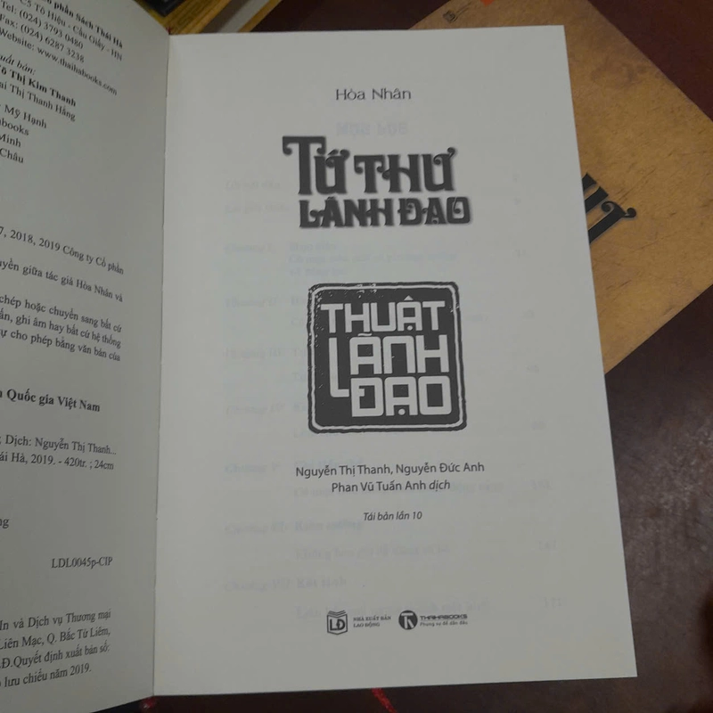 TỨ THƯ LÃNH ĐẠO - HÒA NHÂN 497186
