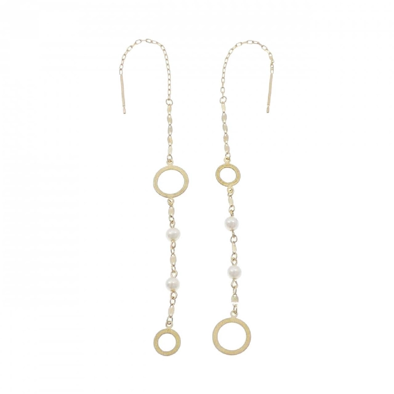 K18YG Bông tai ngọc trai nước ngọt - Hàng hiệu Authentic 876919