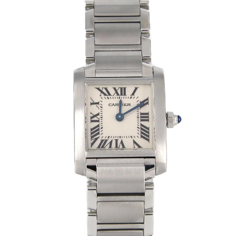 Cartier Tank Française SM W51008Q3 SS Quartz - Hàng hiệu Authentic 882521