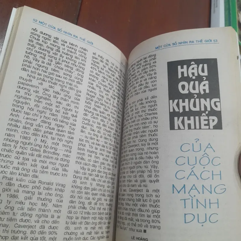 một cửa sổ NHÌN RA THẾ GIỚI số 82 năm 1995 712403