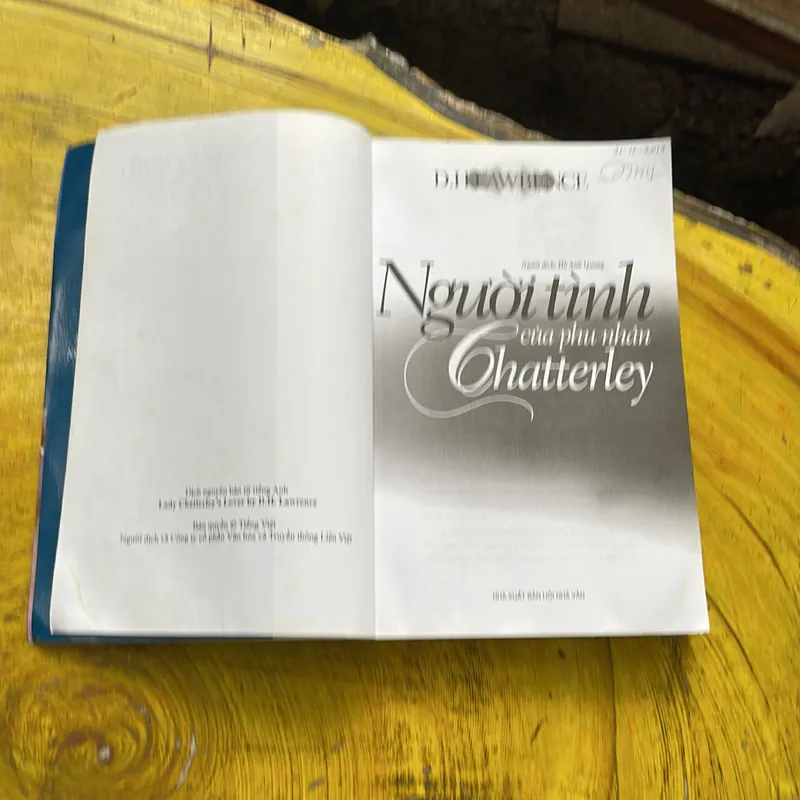 NGƯỜI TÌNH CỦA PHU NHÂN CHATTERLEY- D.H LAWRENCE 567633