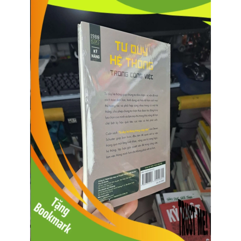 (TẶNG BOOKMARK) Tư duy hệ thống trong công việc - Steven Schuster Quản lý RBK2702 955432