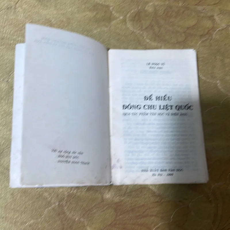COMBO ĐÔNG CHU LIỆT QUỐC ( 2 tập MỘNG BÌNH SƠN dịch ) & ĐỂ HIỂU ĐÔNG CHU LIỆT QUỐC 749283