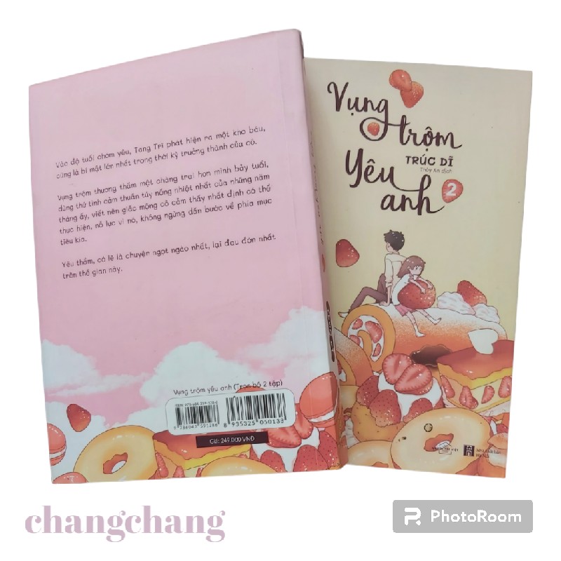 Bộ tiểu thuyết Vụng trộm yêu anh - Trúc Dĩ 13102
